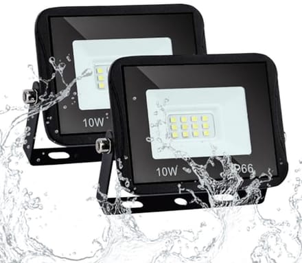 LED Schijnwerper Buiten - 10W Warmwit - Waterdicht en Energiezuinig