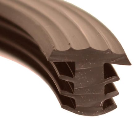 Traptrede profiel Bruin - Antislipprofiel - Trapprofiel - Anti-slip strip - 25 meter