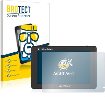 Screenprotector voor Feelworld LUT7 7" Beschermglas transparant