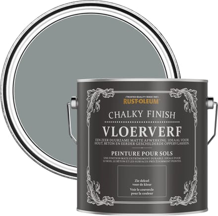 Rust-Oleum Donkergrijs Vloerverf - Leisteen 2,5L
