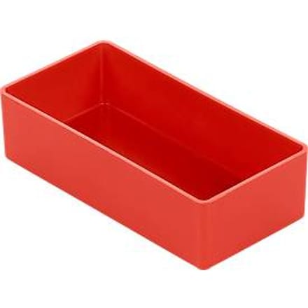 Inzetbak EK 303, rood, PS, 60 stuks