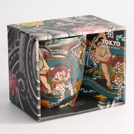 Tokyo Design Studio - Yakuza Draak Mok - Blauw - 380ml