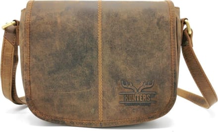 Hunters Leren Zadeltas Buffelleer