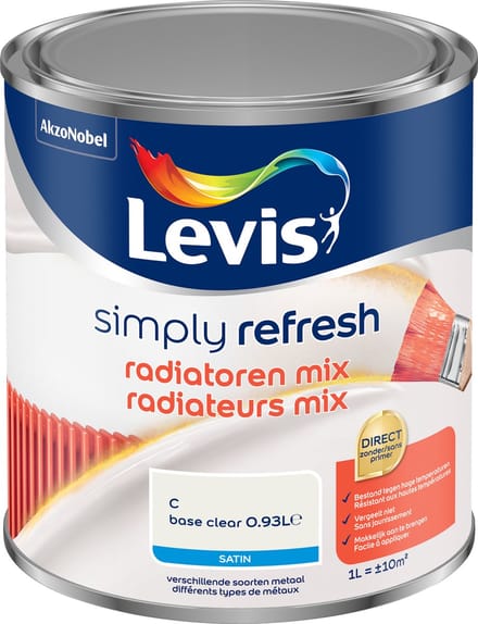 LV SR RADIATOREN SATIN MIX CLEAR 930ML