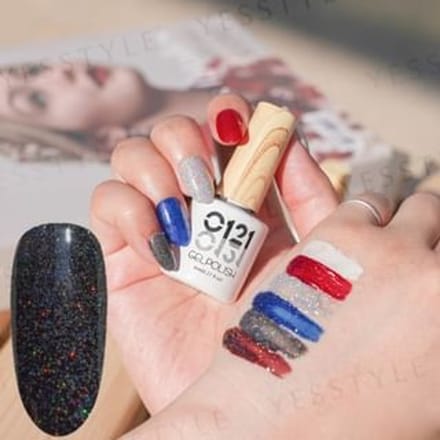 Cosplus - 0121 Nail Gel Polish Gorgeous Collection 729 Black 8ml