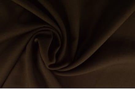 15 meter texture stof - Bruin - 100% polyester