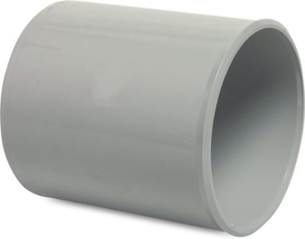 Pvc riool sok 125mm met stootrand lm