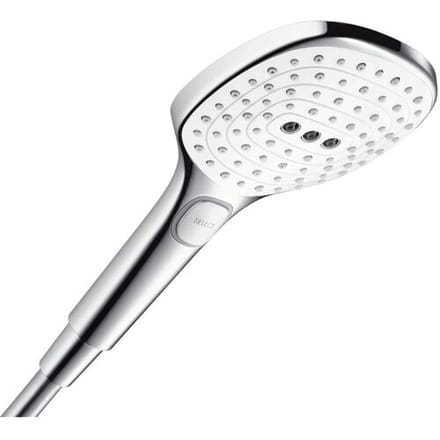 Hansgrohe raindance select E 120 3jet hand shower chrome/whi