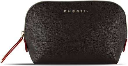 Bugatti Ella Cosmetisch Tasje 22 cm - 2 L - Ritssluiting - dunkelbraun
