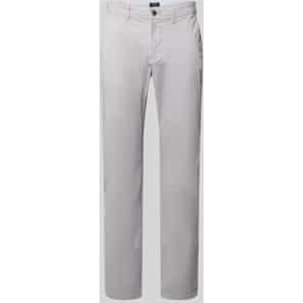 straight fit broek met achterzakken