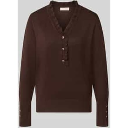 pullover met relaxed fit met alpaca-aandeel model 'Dido'