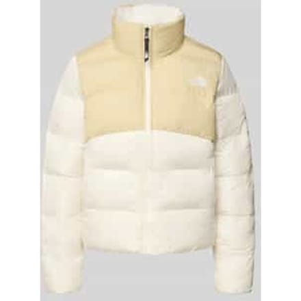 Gewatteerd jack met labeldetail, model 'Saikuru’