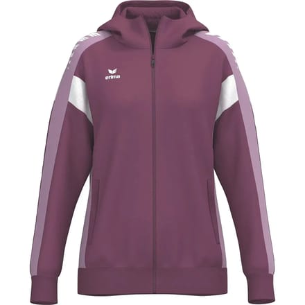 Erima Celebrate 125 Trainingsjack Met Capuchon Dames - Burgundy / Lavender | Maat: 34