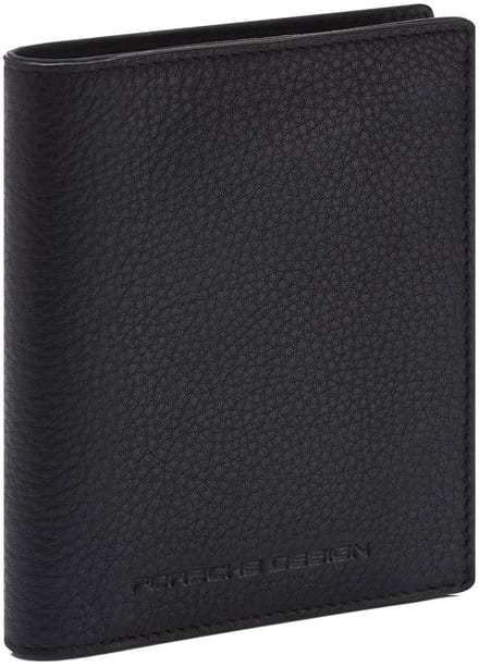 PORSCHE DESIGN Leren Kaarthoes Business Billfold 11 Black Zwart