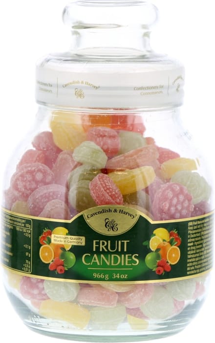 Cavendish & Harvey Snoeppot Fruitzuurtjes - 1 Kilo