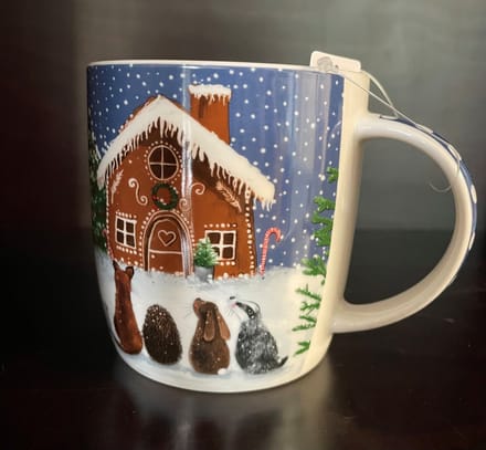 Alex Clark Kerst Mok Speculaas huis ~ Gingerbread House