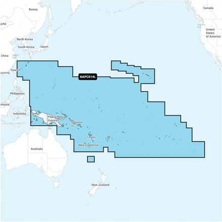 Navigatiekaart + grote sd - Pacifische eilanden Navionics