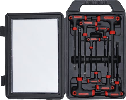 BGS Schroevendraaierset met T-greep inbus 2 - 10 mm 9 delig