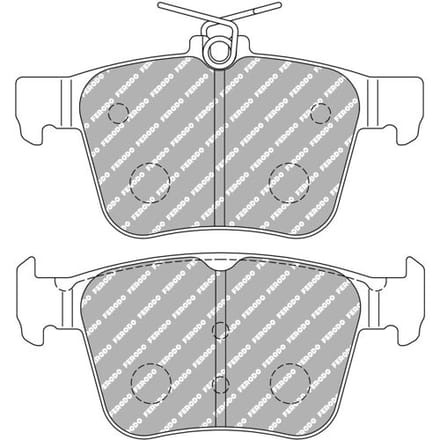 High performance remblokkenset FERODO FDS4697