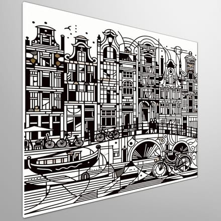Kunstprint | Wanddecoratie | Forex | 80 × 80 cm