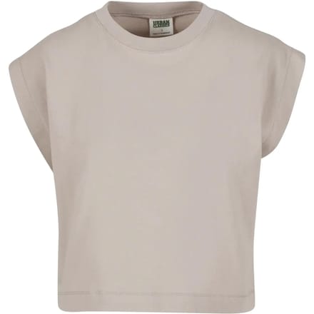 Urban Classics - Oversized Boxy Heavy Crop top - 3XL - Grijs