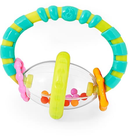 Rammelaar met bijtring Grab & Spin - Bright Starts - vanaf 3 maanden
