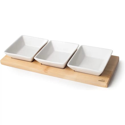 Bord met 3 kommen Basic Lacor