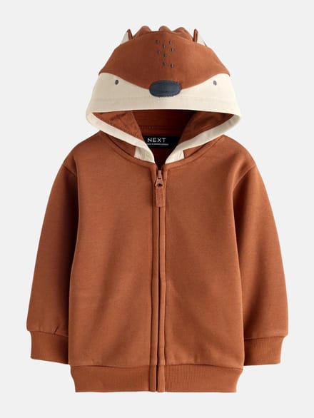 Next - Jongens - Hoodie met ritssluiting - Oranje