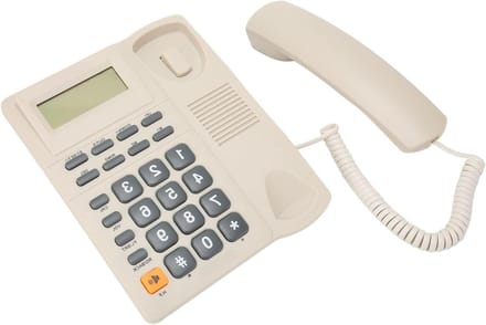 Vaste Telefoon - Telefoon met Snoer - Thuis Kantoor - Ruisonderdrukking - Niet gespecificeerd - Wit
