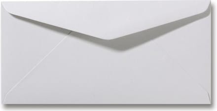 Envelop 11 x 22 cm Dolfijngrijs 60 stuks