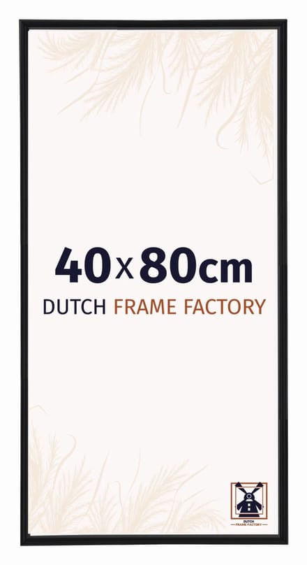 Fotolijst 40x80 cm - Kunststof - Zwart Mat - Angers
