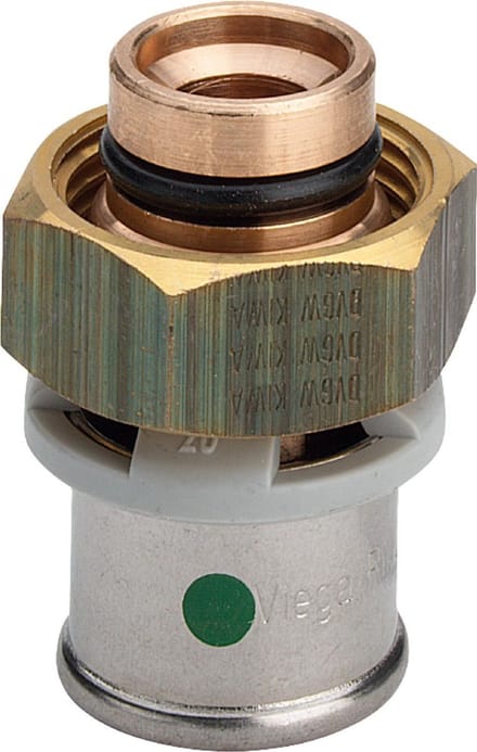 Viega Sanfix Fosta Sanfix P-aansluitkoppeling, d 16mm roodkoper Modell 2119, 304959