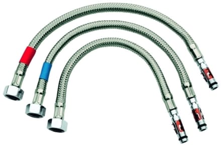 GROHE Aansluitslangset 43566 Eurodisc SE Zelfsl.-Br-Therm. chroom, 43566000