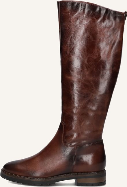 Notre-V 2body304 Laarzen - Leer - Dames - Cognac - Maat 37