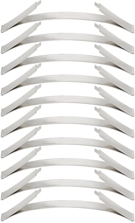 Dailygoods - 10 Stuks Railbodemstandsteller voor Schuifdeuren