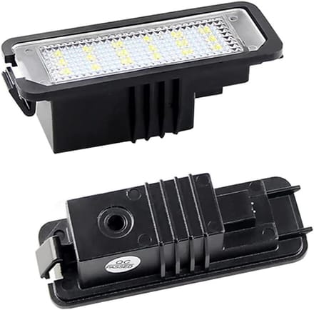 LED Nummerplaatverlichting voor Auto's - 12V, Wit Licht, Geschikt voor Diverse Modellen