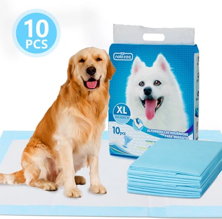 Nobleza Puppy Training Pads - 80x90 cm - 10 Stuks - Zindelijkheidsmatten voor Honden en Puppy’s