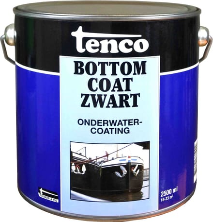 Tenco Bottomcoat Zwart 2,5l