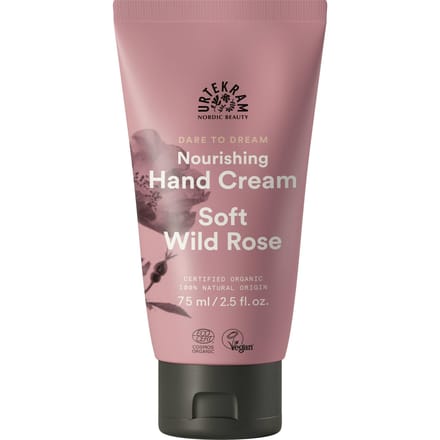 Urtekram Soft Wild Rose Voedende Handcrème Hand- & voetverzorging Dames 75 ml