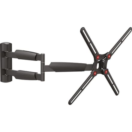 Barkan BM343XL mounting kit - full-motion - for LCD display/ curved LCD display - black - Max 36.2 kg - recommended for 65"