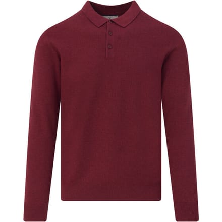 The Blueprint Structured polo long sleeve