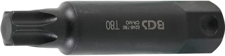 BGS bitlengte 100 mm aandrijving buitenzeskant 22 mm T-profiel (v...