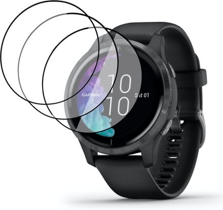4x Screenprotector geschikt voor Garmin Venu 2s - Folie Screen Protector geschikt voor Garmin Venu 2s