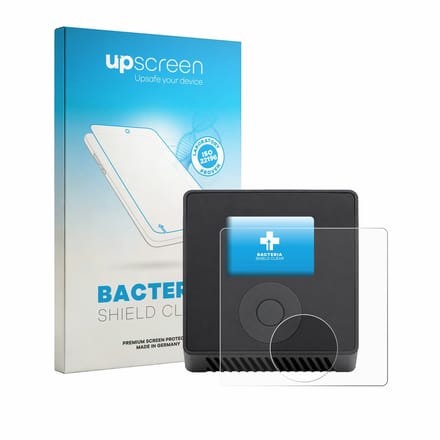 upscreen - Screenprotector voor Spektrum Smart Charger S1500 - Folie Beschermfolie transparant antibacterieel