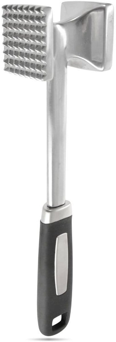 Orion - Stalen Vleesmolen - Dubbelzijdig - 26,5 cm - Antislip Handvat