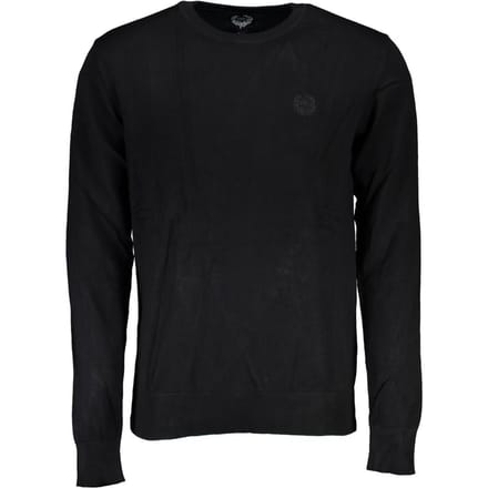 Gianmarco Venturi Zwarte Viscose Heren Sweater