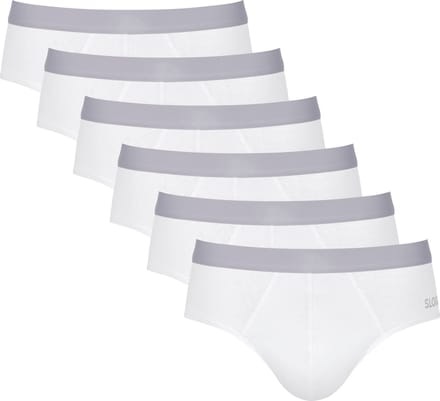sloggi men GO ABC 2.0 Brief 6P Onderbroek - WHITE - Maat XL