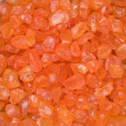 Decoratieve Gekleurde Glassteentjes / Gekleurd Glas - Oranje - 4-10mm - 1kg