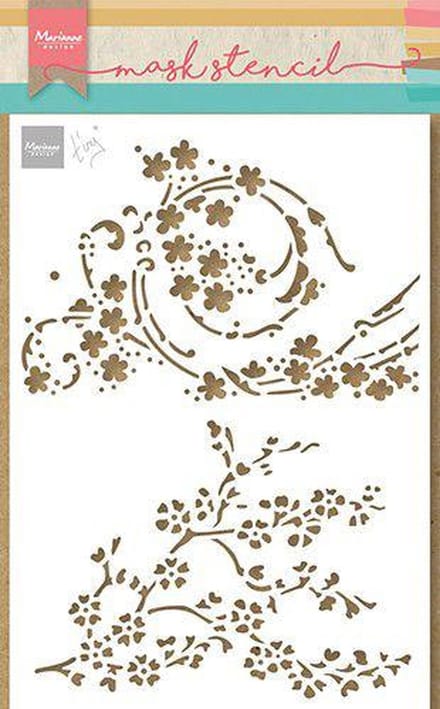 Marianne Design Craft stencil Tiny's Blossom