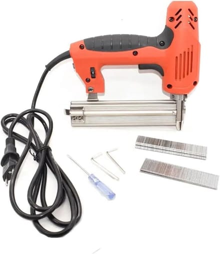 Elektrisch Spijkerpistool - Nietmachine Hout - Houtbewerking Klussen - Patent Technologie - 1.6 kg - Grijs